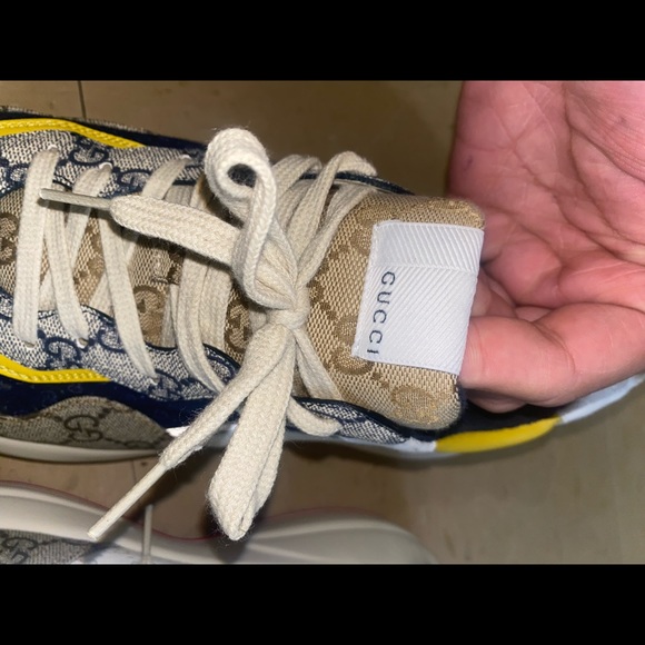 Men's GG Rhyton sneaker - Picture 3 of 8